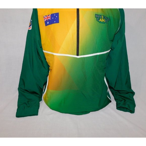 2020 Invictus Games Team Australia 1/2 Zip Pullover hooded Jacket Mens M - Picture 7 of 14